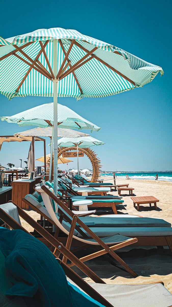 Beach loungers