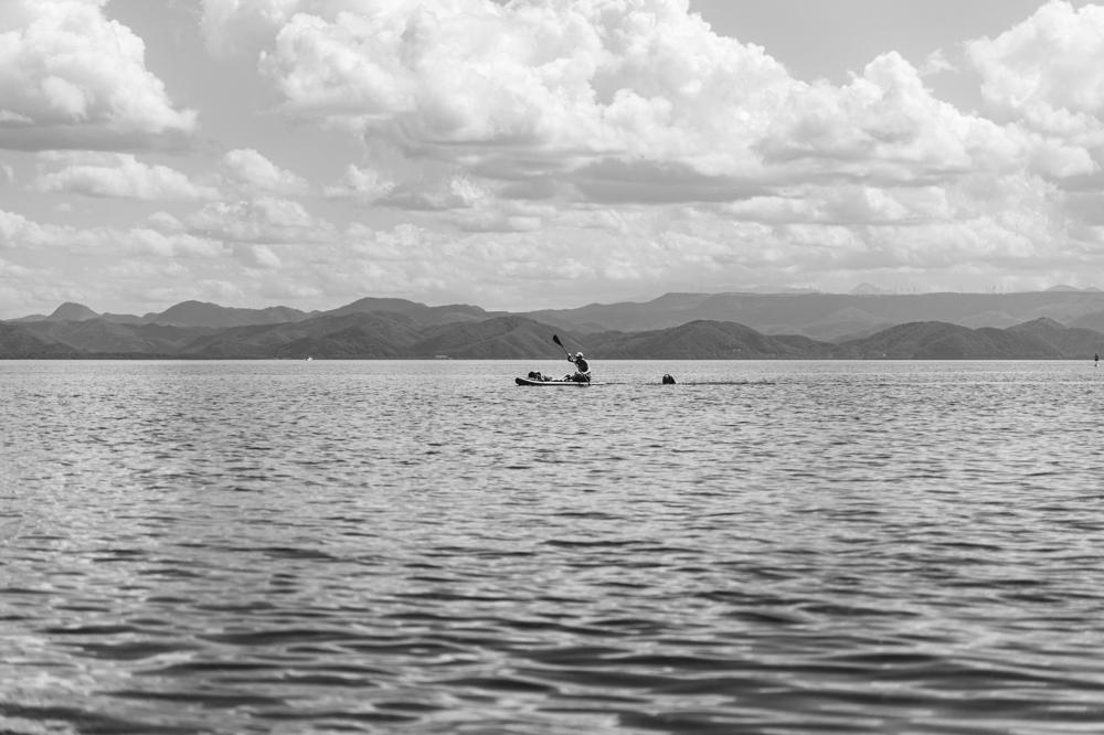 lake kayaking